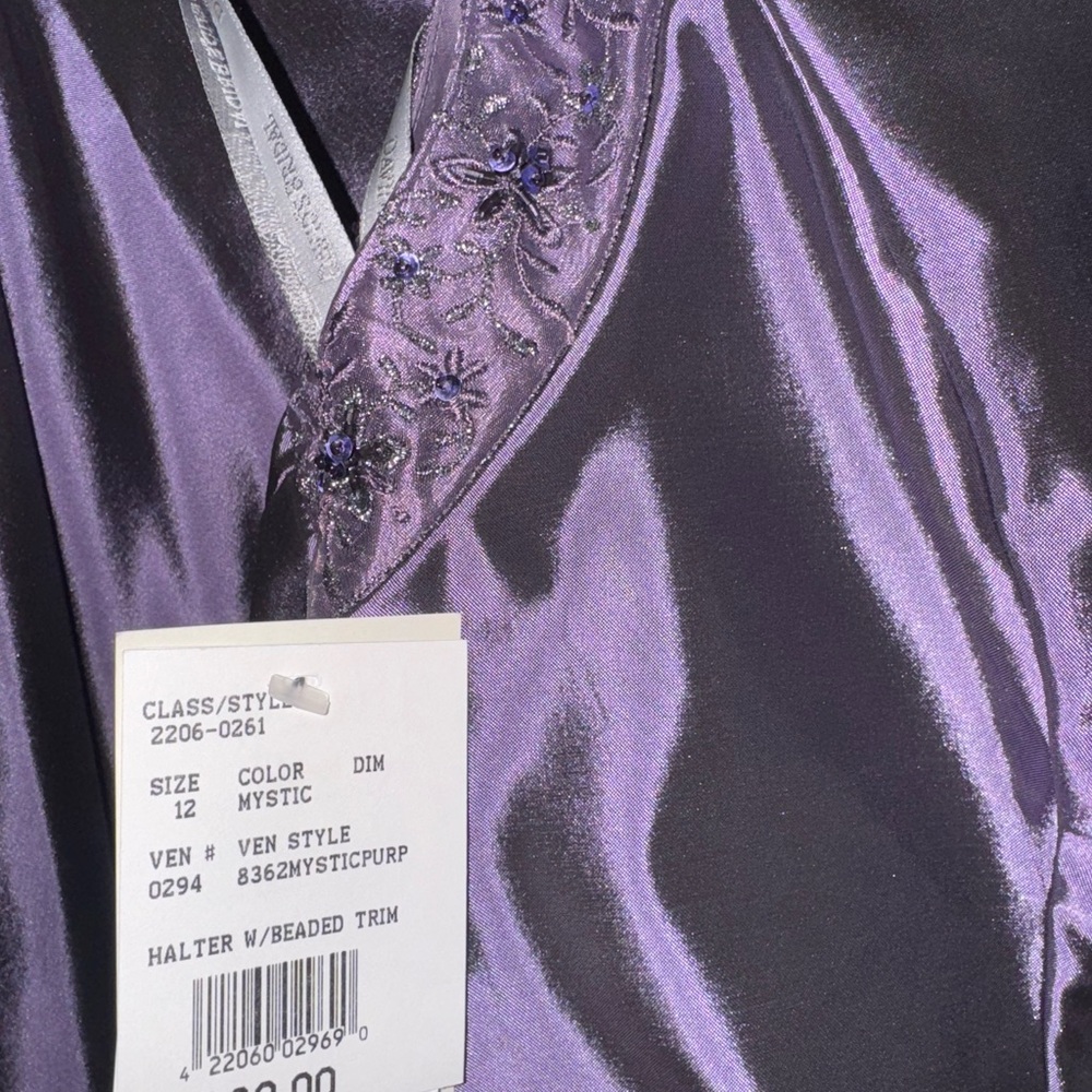 David's Bridal Lavender Gown NEW - Picture 6 of 6